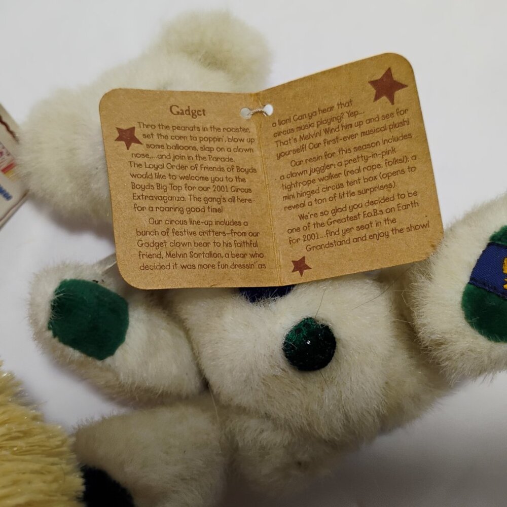 NWT Boyds Bears Collectible Lot Nascar Bear Angel + 2 Pins -Total Lot 5 - Picture 7 of 10
